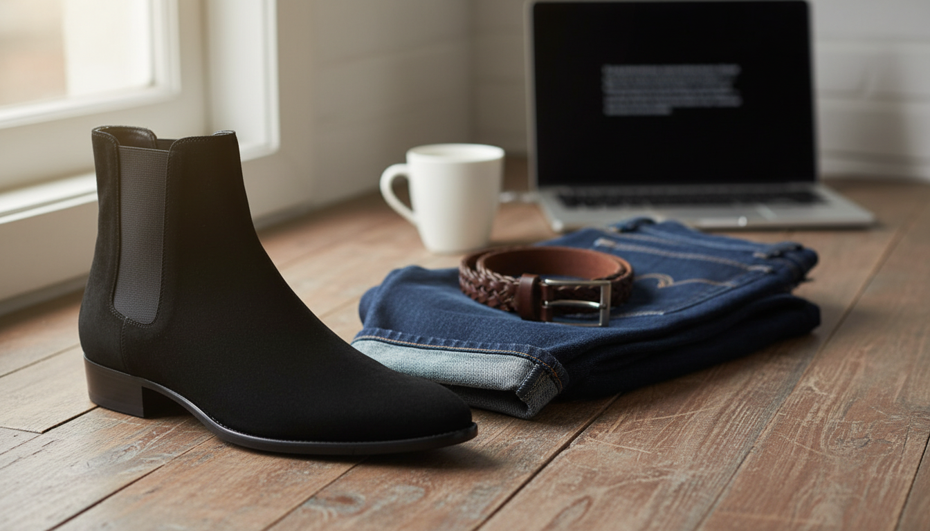 Saint Laurent Suede Block-Heel Ankle Boots: Style & Care