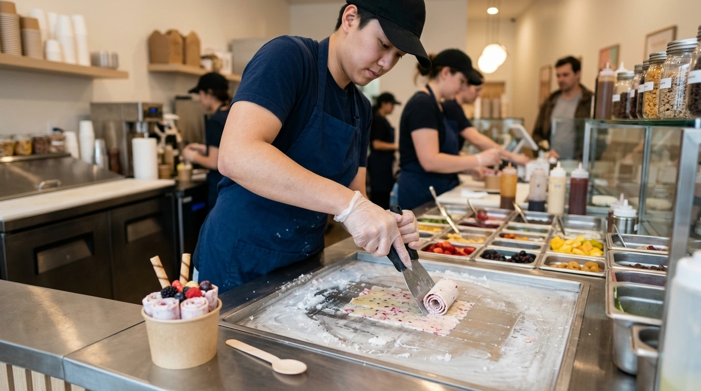 Rolled Ice Cream Business: Profit Margins & Costs